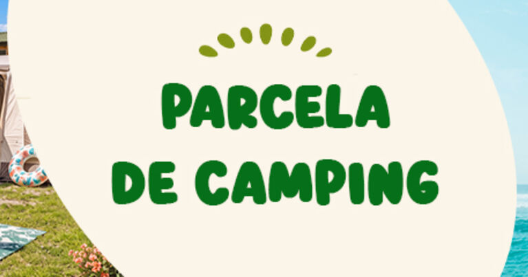 Parcela de camping: tienda de campaña, autocaravana o caravana